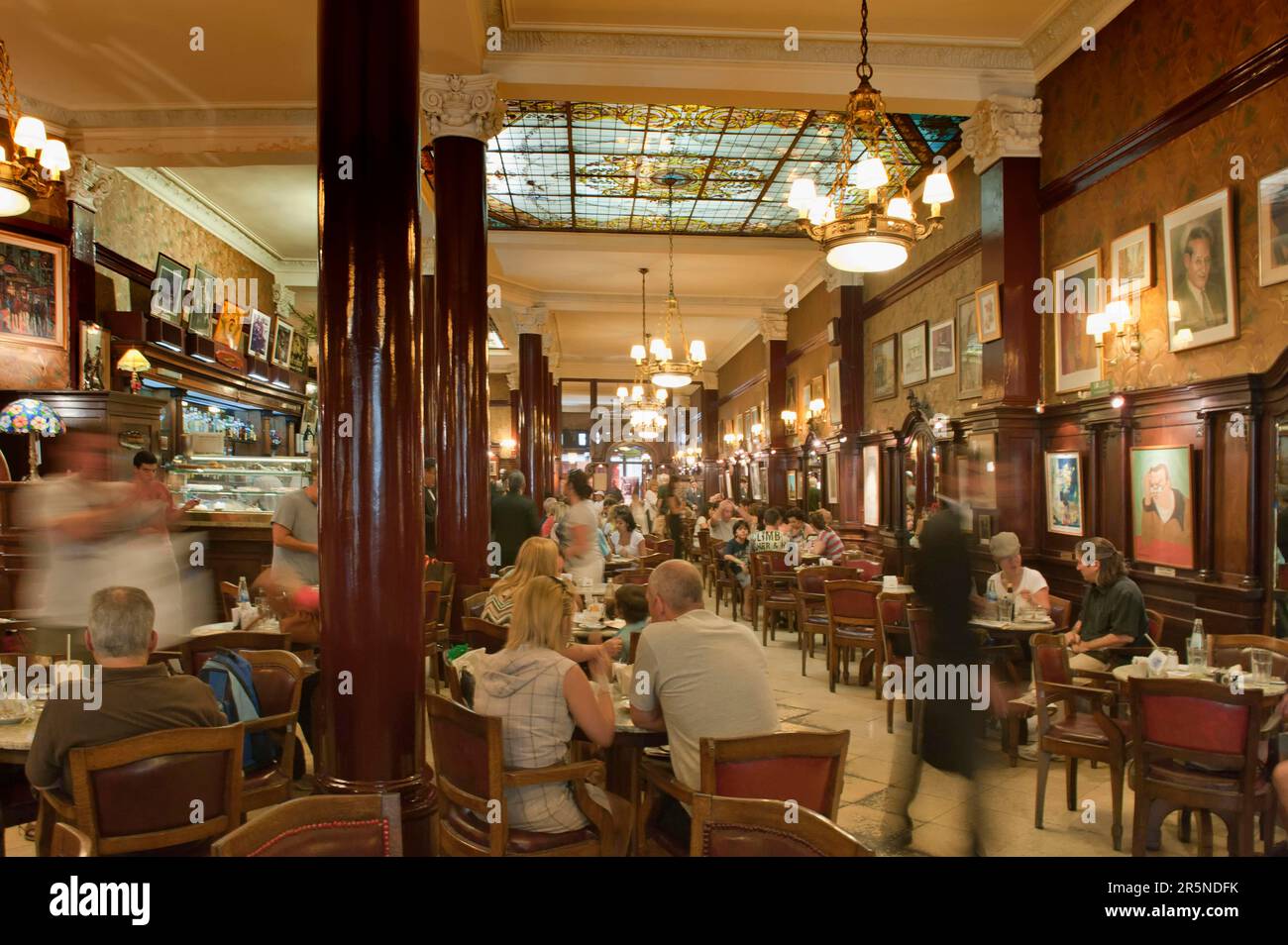 Cafe Tortoni, Buenos Aires, Argentina Stock Photo
