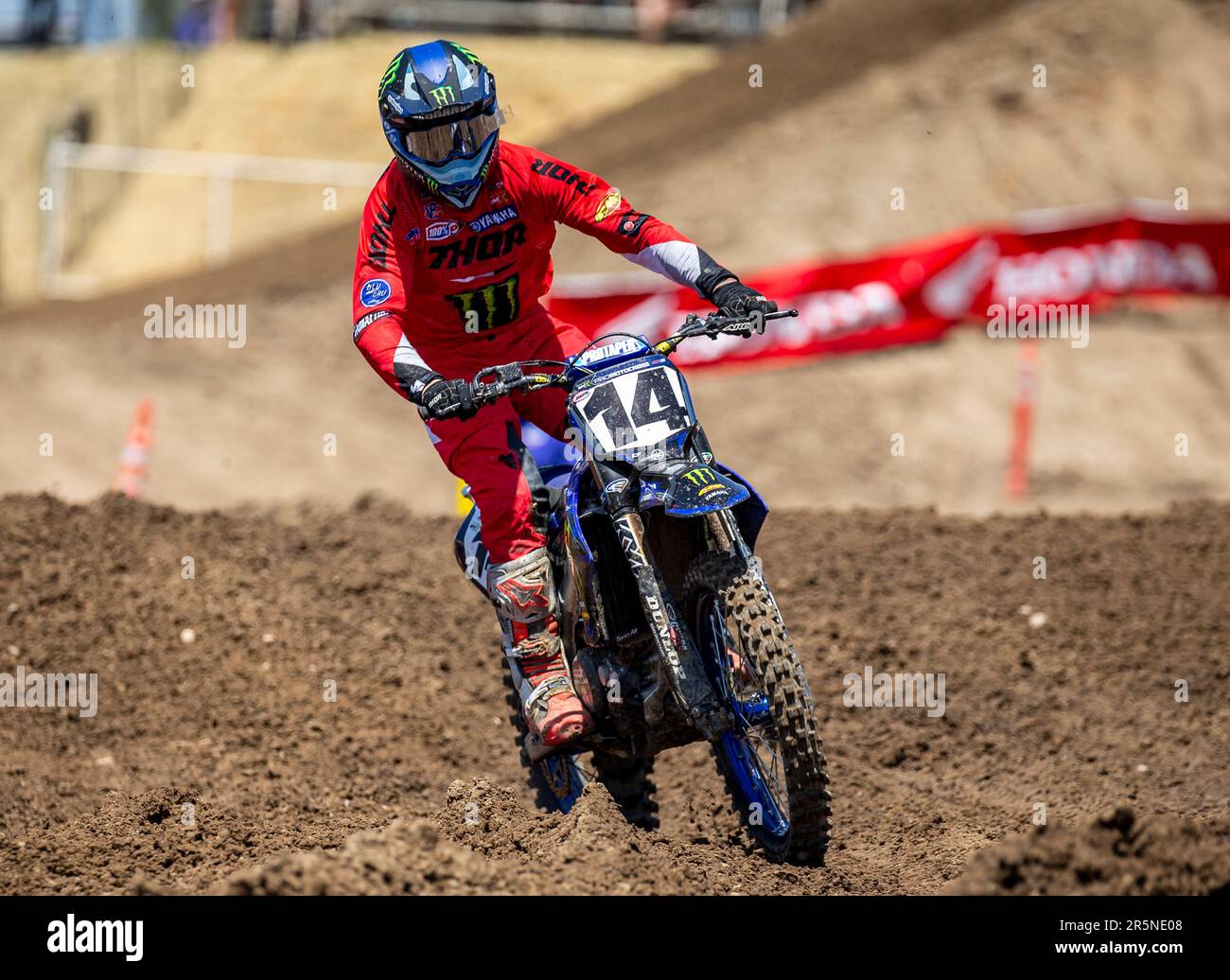 June 03 2023 Sacramento, CA USA Dylan Ferrandis (14) coming into turn