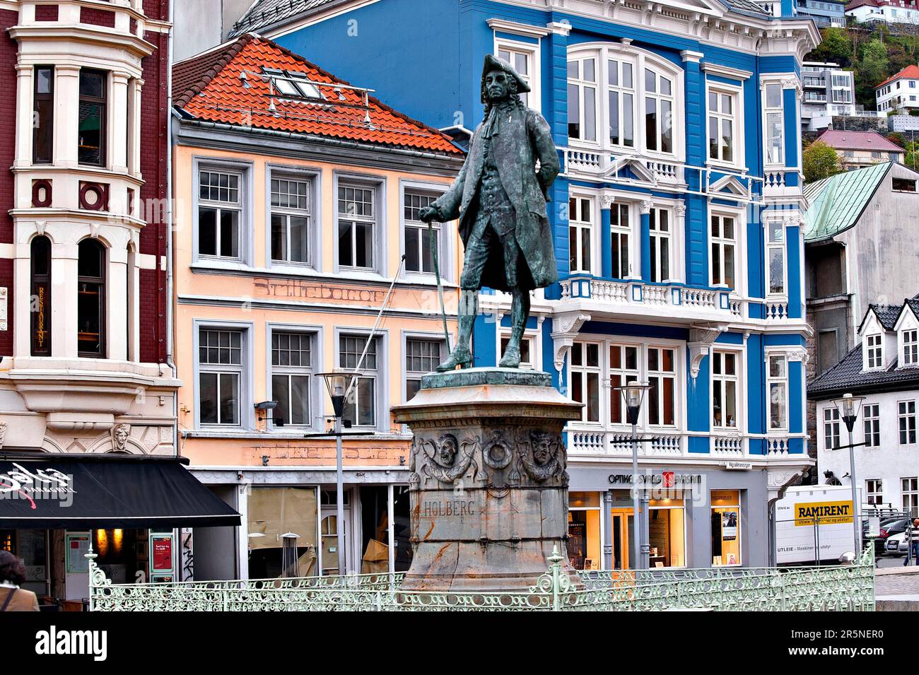 Holberg monument hi-res stock photography and images - Alamy