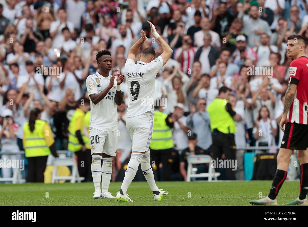 Madrid, Spain; 4.06.2023.- Karim Benzema says goodbye to Real Madrid ...