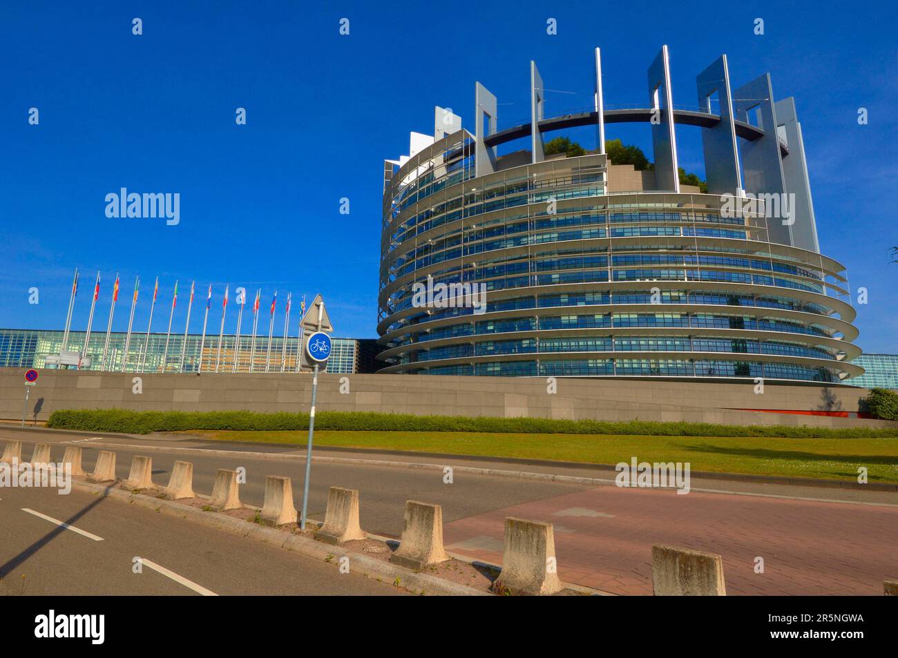Strasbourg, European Parliament Building, UNESCO World Heritage Site ...