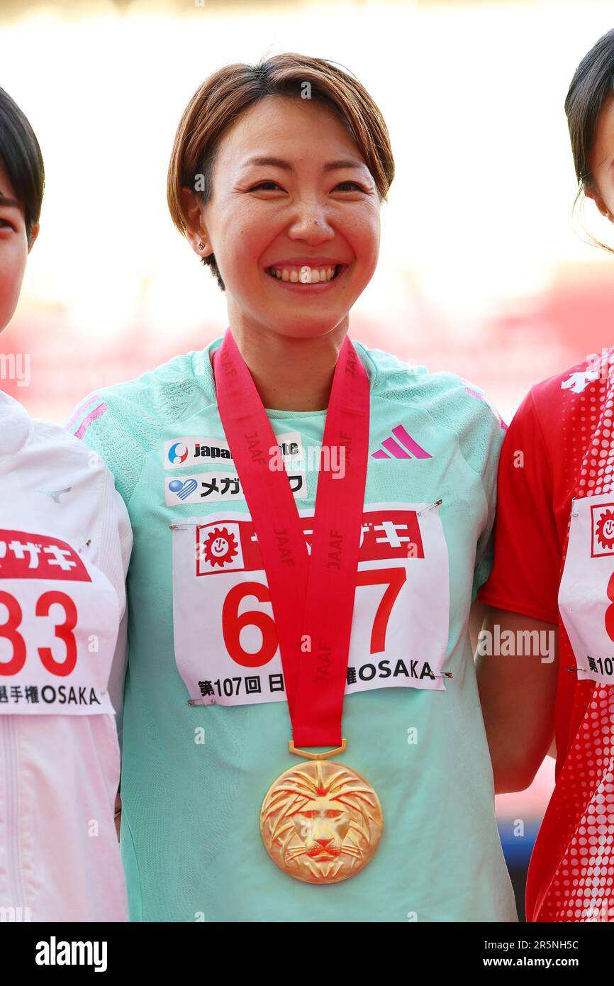 Osaka, Japan. 3rd June, 2023. Asuka Terada Athletics The 107th Japan