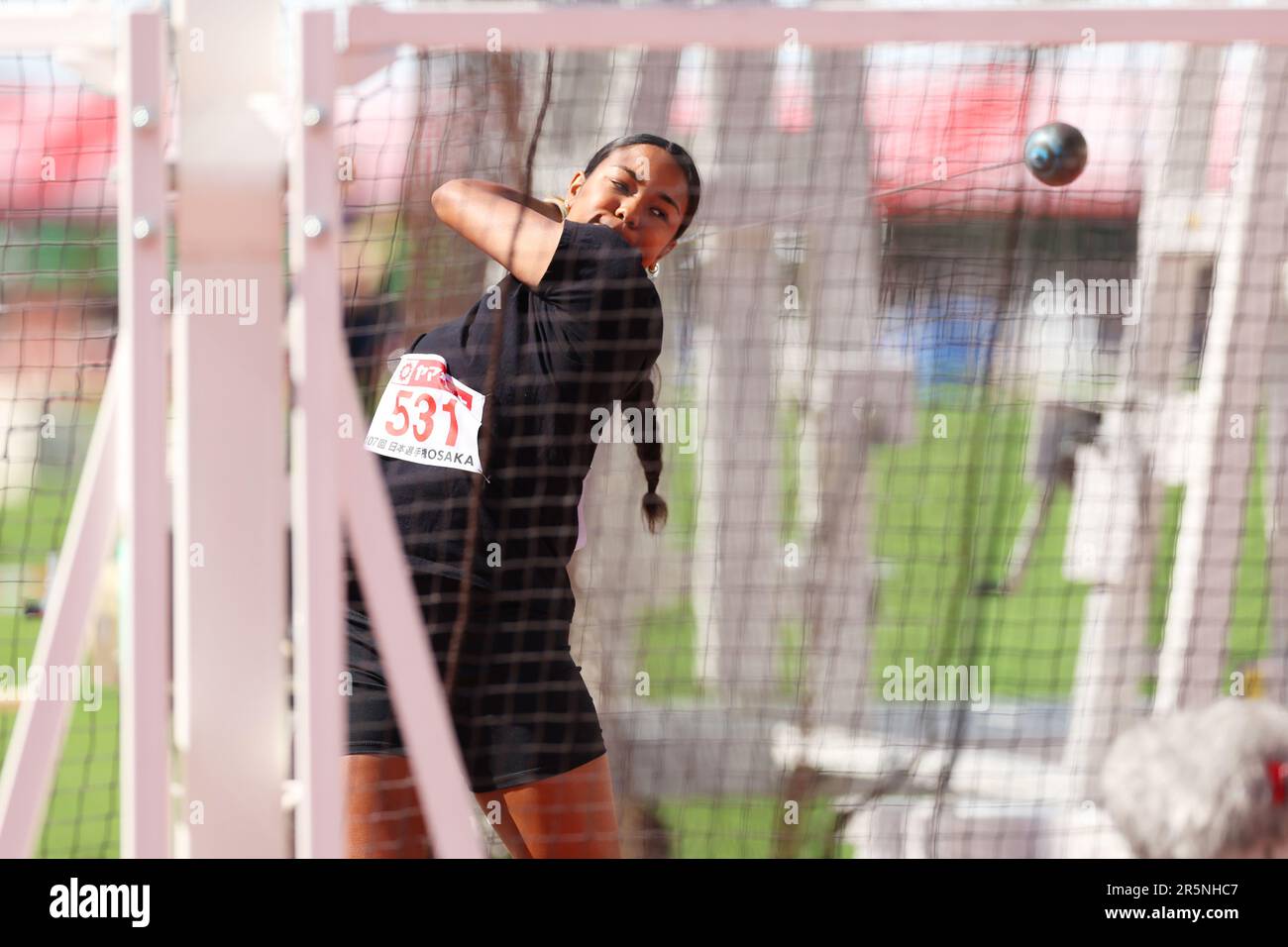 Osaka, Japan. 3rd June, 2023. Joy McArthur Athletics The 107th Japan