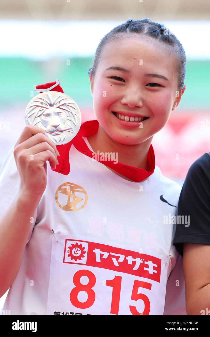 Osaka, Japan. 3rd June, 2023. Miku Yanagawa Athletics The 107th Japan