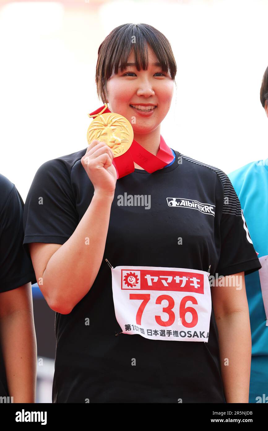 Osaka, Japan. 4th June, 2023. Nanaka Kori Athletics The 107th Japan