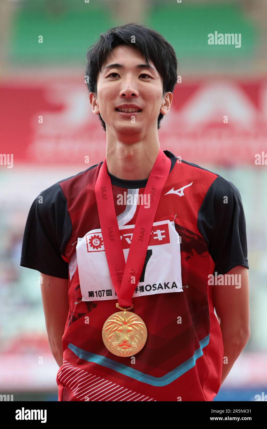 Osaka, Japan. 4th June, 2023. Ryoichi Akamatsu Athletics The 107th
