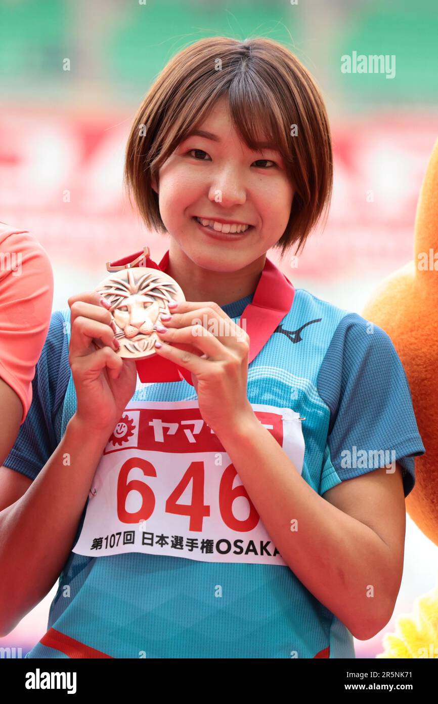 Osaka, Japan. 4th June, 2023. Haruna Kuboyama Athletics The 107th Japan Track & Field National