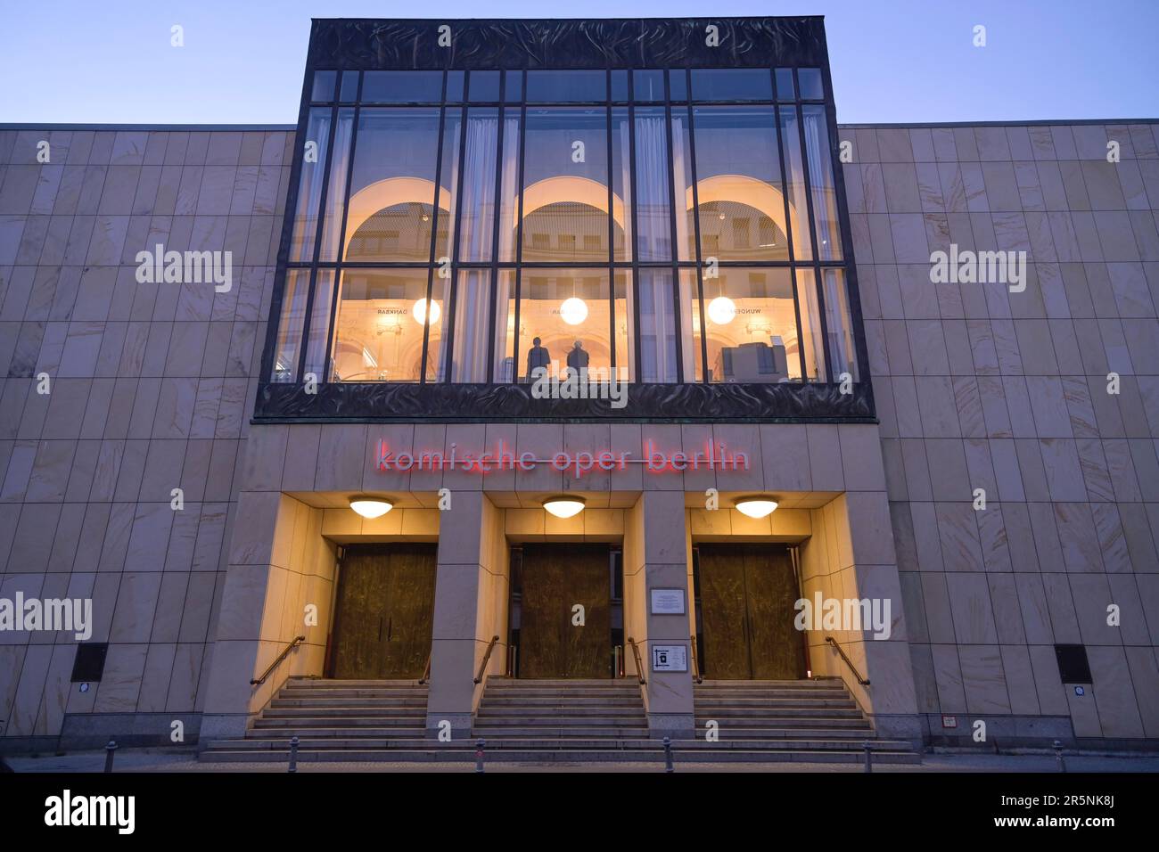 Komische Oper, Behrenstrasse, Mitte, Berlin, Germany Stock Photo