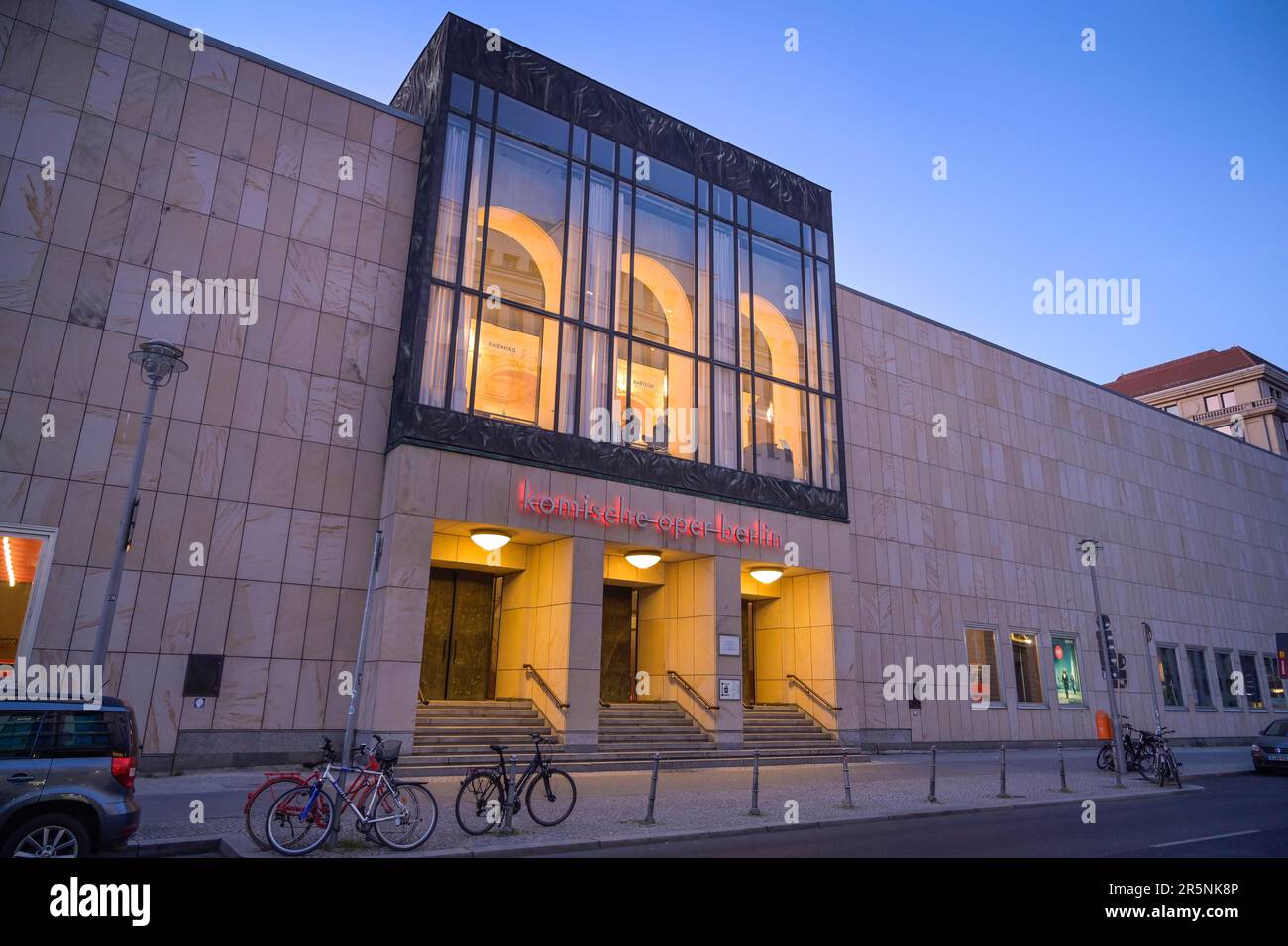 Komische Oper, Behrenstrasse, Mitte, Berlin, Germany Stock Photo