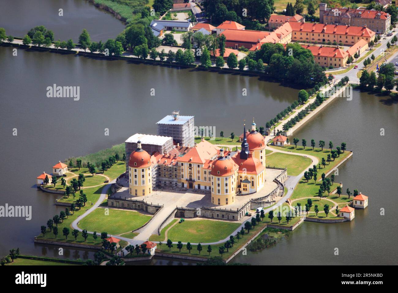 Moritzburg castle high angle hi-res stock photography and images - Alamy