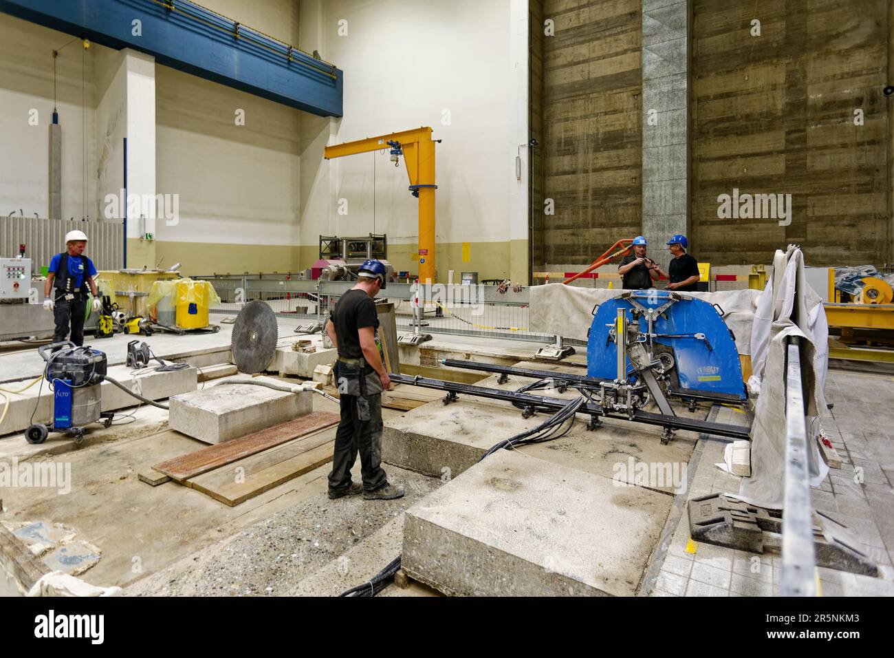 Nuclear power plant, Obrigheim nuclear power plant, dismantling in the