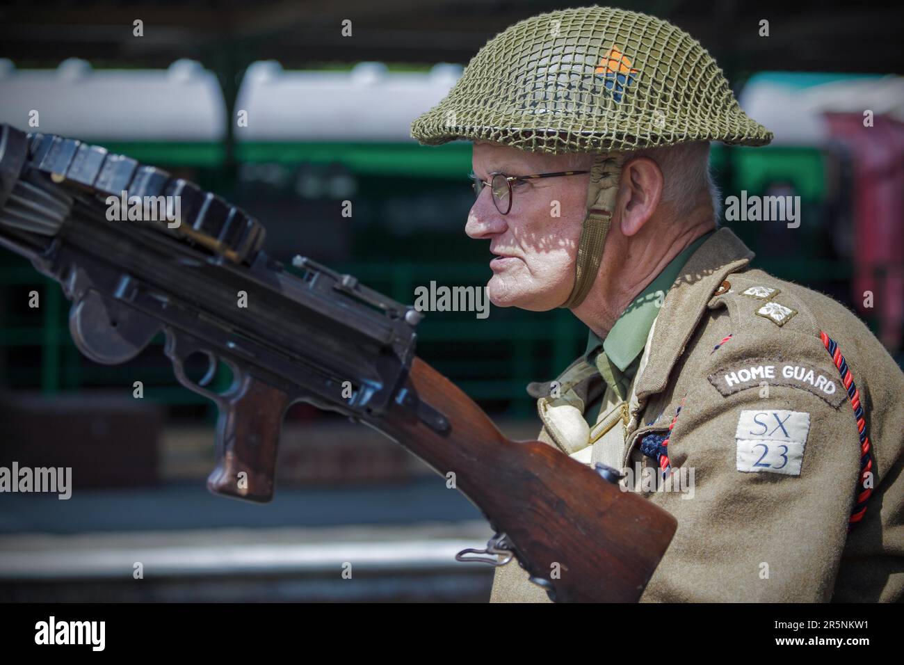 Sussex Home Guard Stock Photo