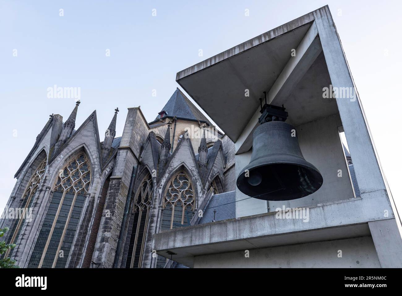 The Church of Saint Nicholas Sint Niklaaskerk and the bell Grote