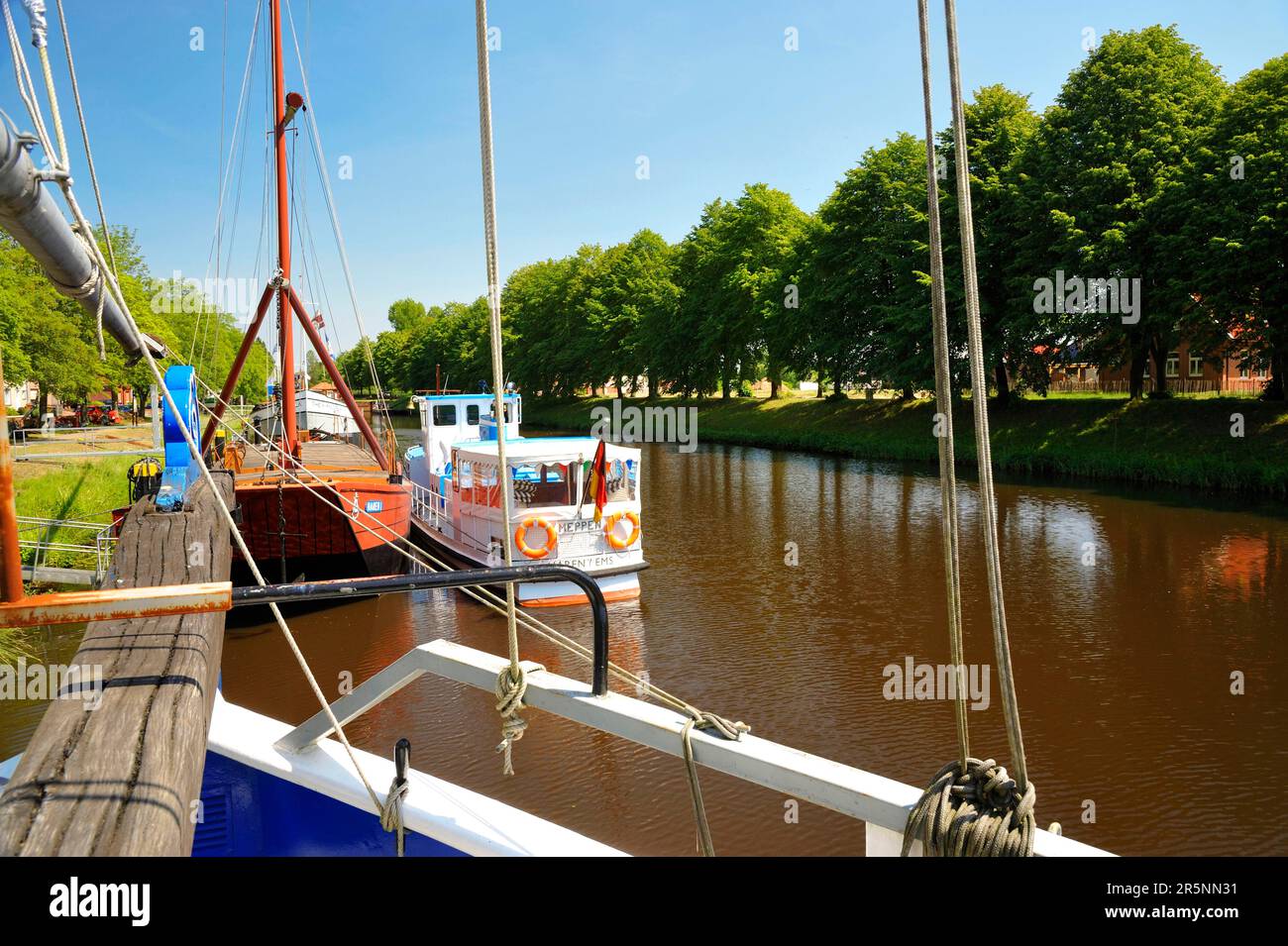 Open-air shipping museum, Haren, Lower Saxony, Germany Stock Photo - Alamy