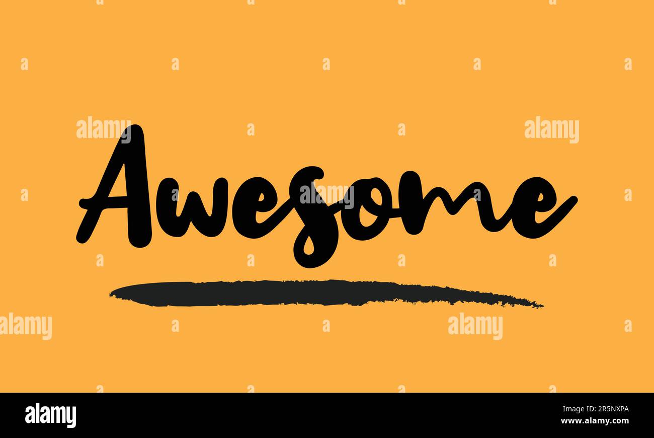 Stylish Text Typography Lettering Phrase Vector Design Stock Vector ...