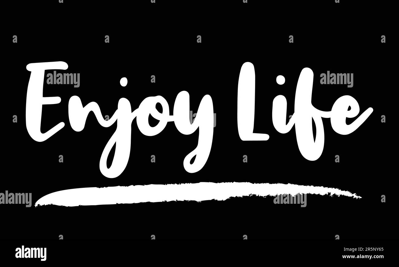 Stylish Text Typography Lettering Phrase Vector Design Stock Vector ...