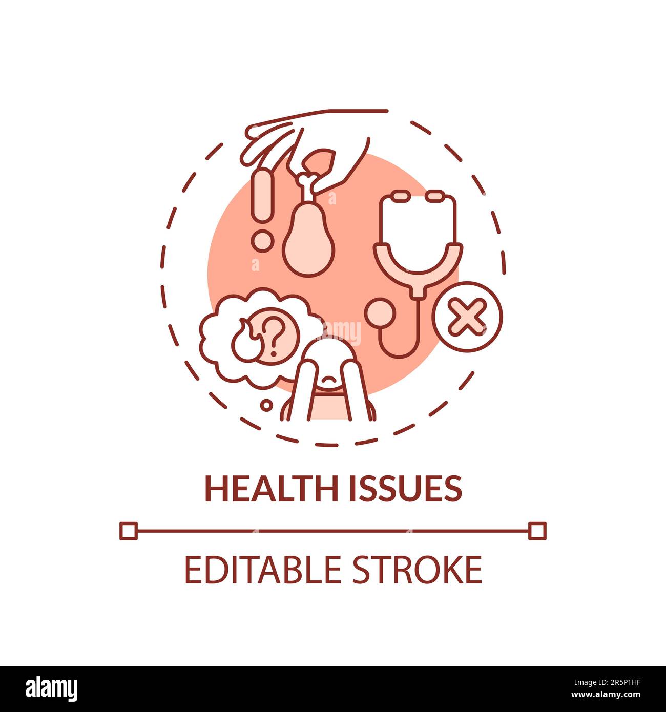 Health issue Cut Out Stock Images & Pictures - Alamy