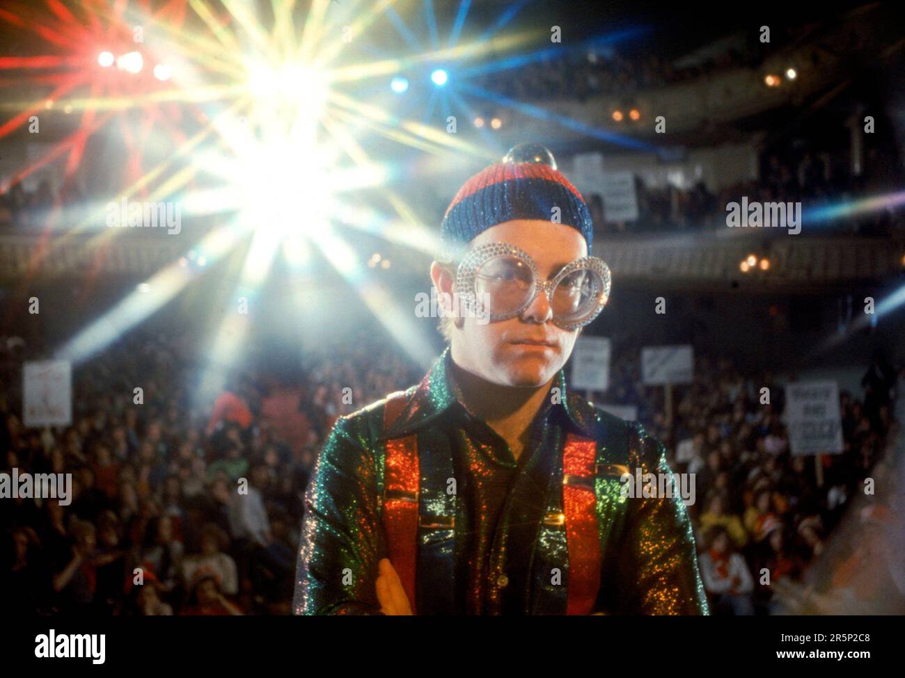 ELTON JOHN in TOMMY (1975), directed by KEN RUSSELL. Credit: RBT ...
