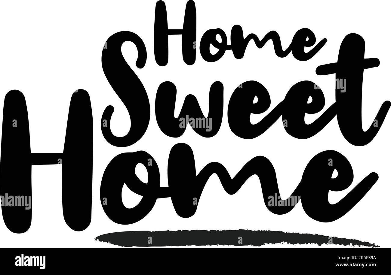 Stylish Typography Text Lettering Phrase Vector Design Stock Vector ...