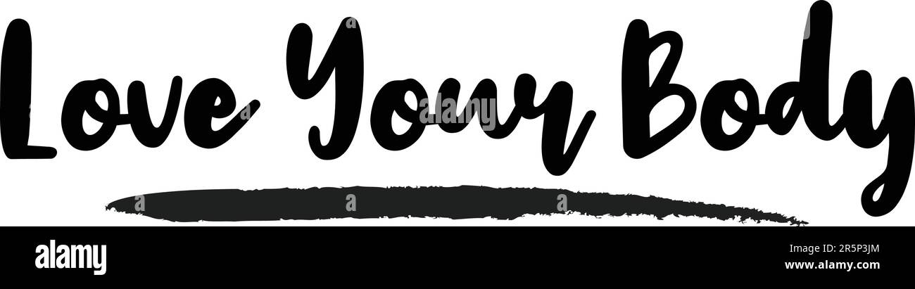 Stylish Typography Text Lettering Phrase Vector Design Stock Vector ...