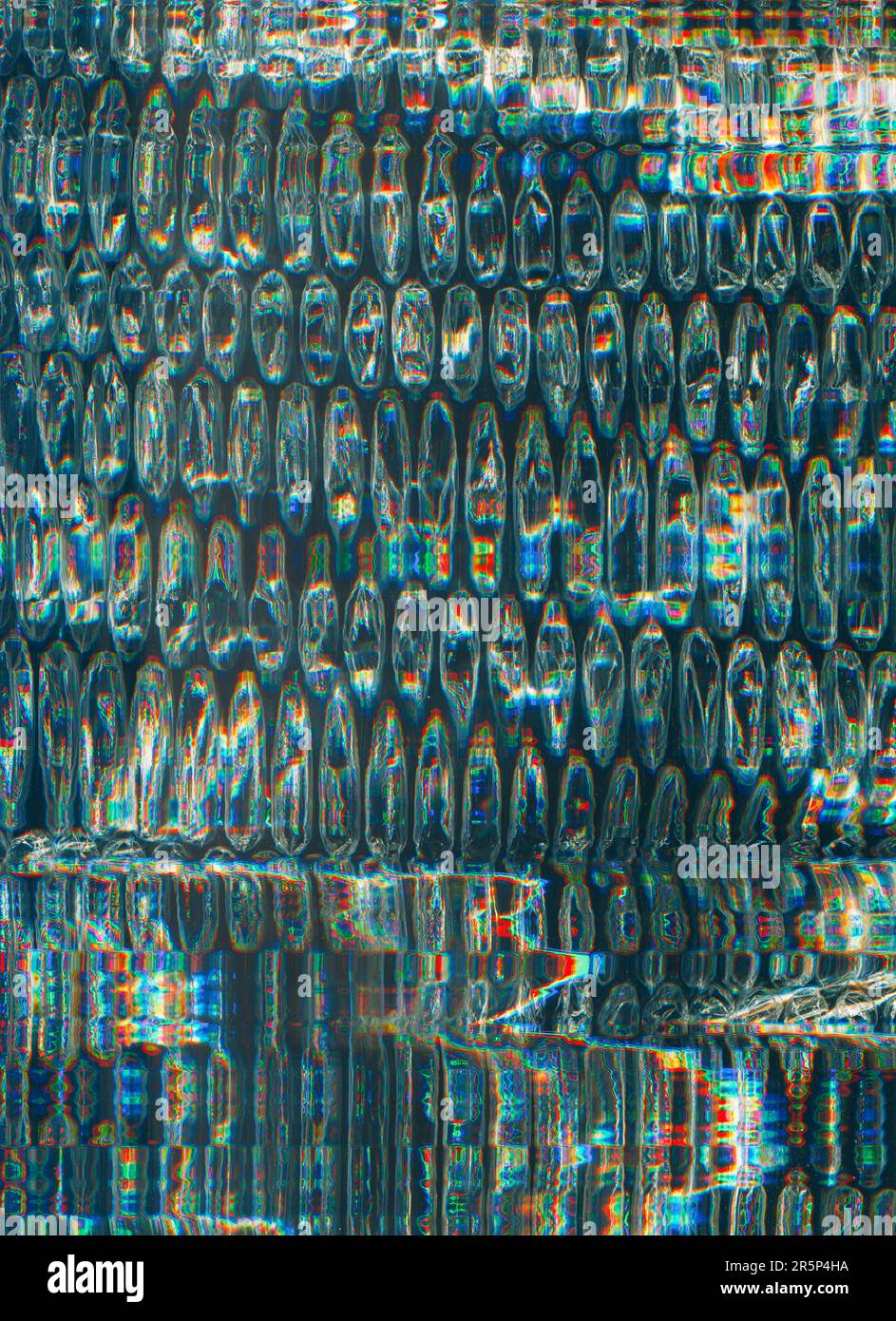 color glitch noise bubble wrap texture artifacts Stock Photo Alamy