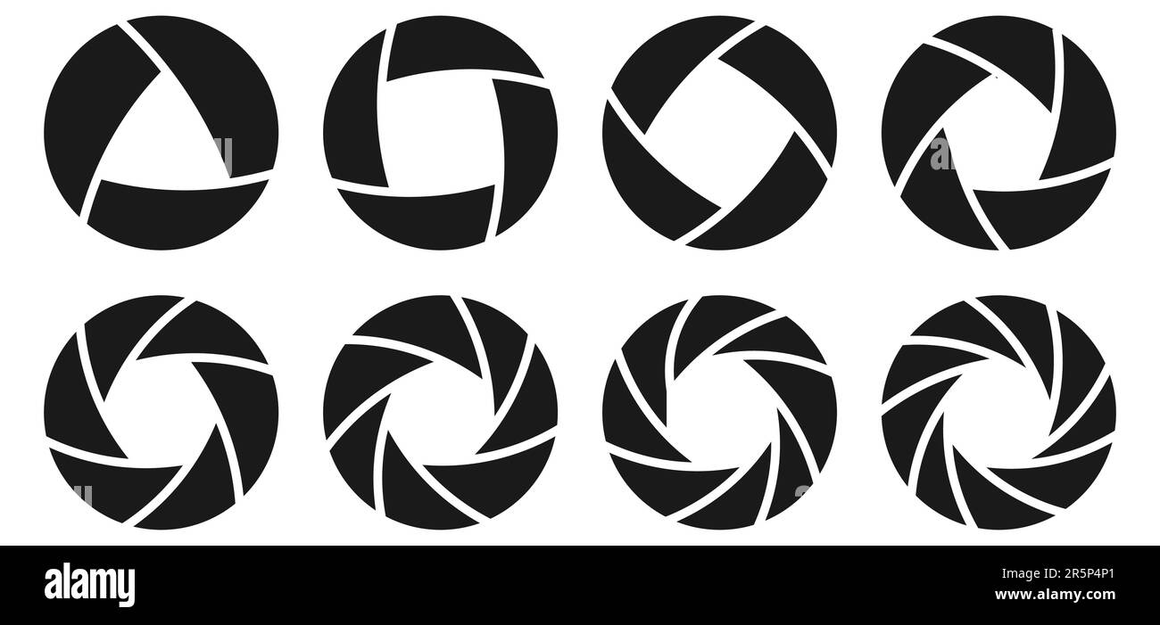 Camera Lens Shutter Vector