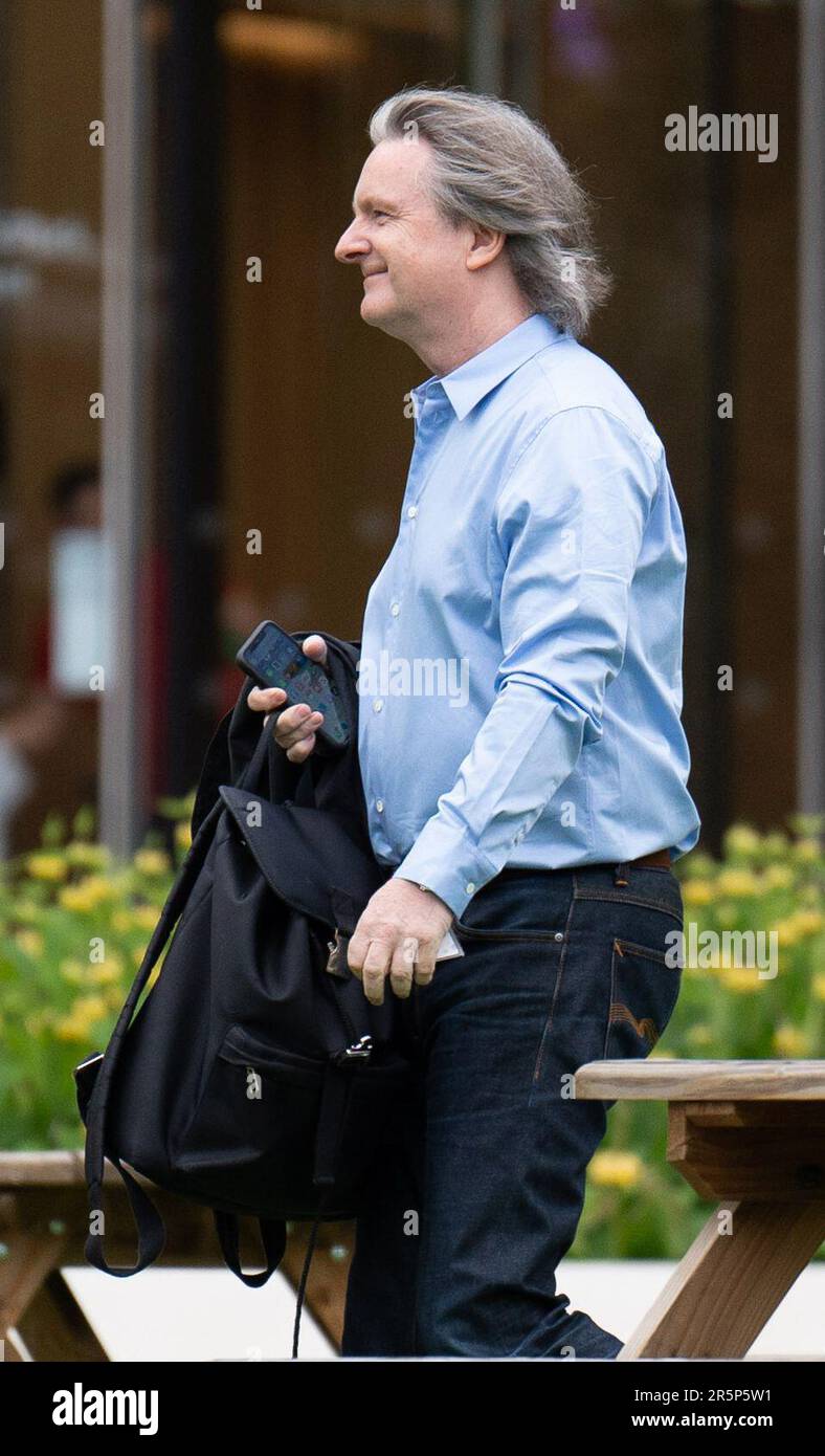 This Morning Editor, Martin Frizell Arrives At Television Centre, White ...