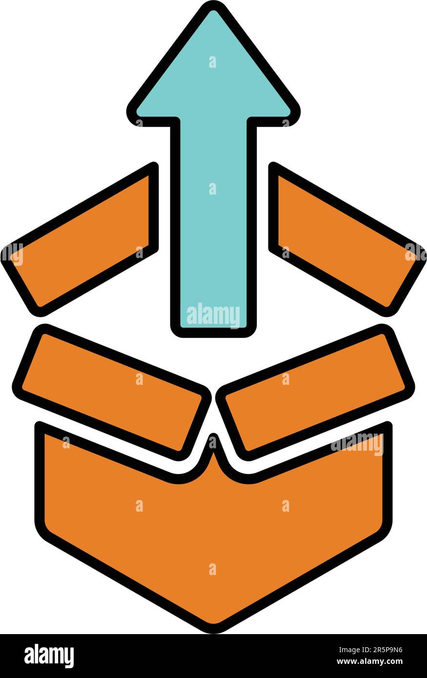 Box, out of the box, delivery, package icon Beautiful vector design