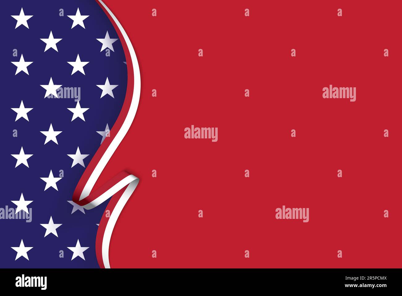 fourth of july happy independence day banner. template for greeting ...