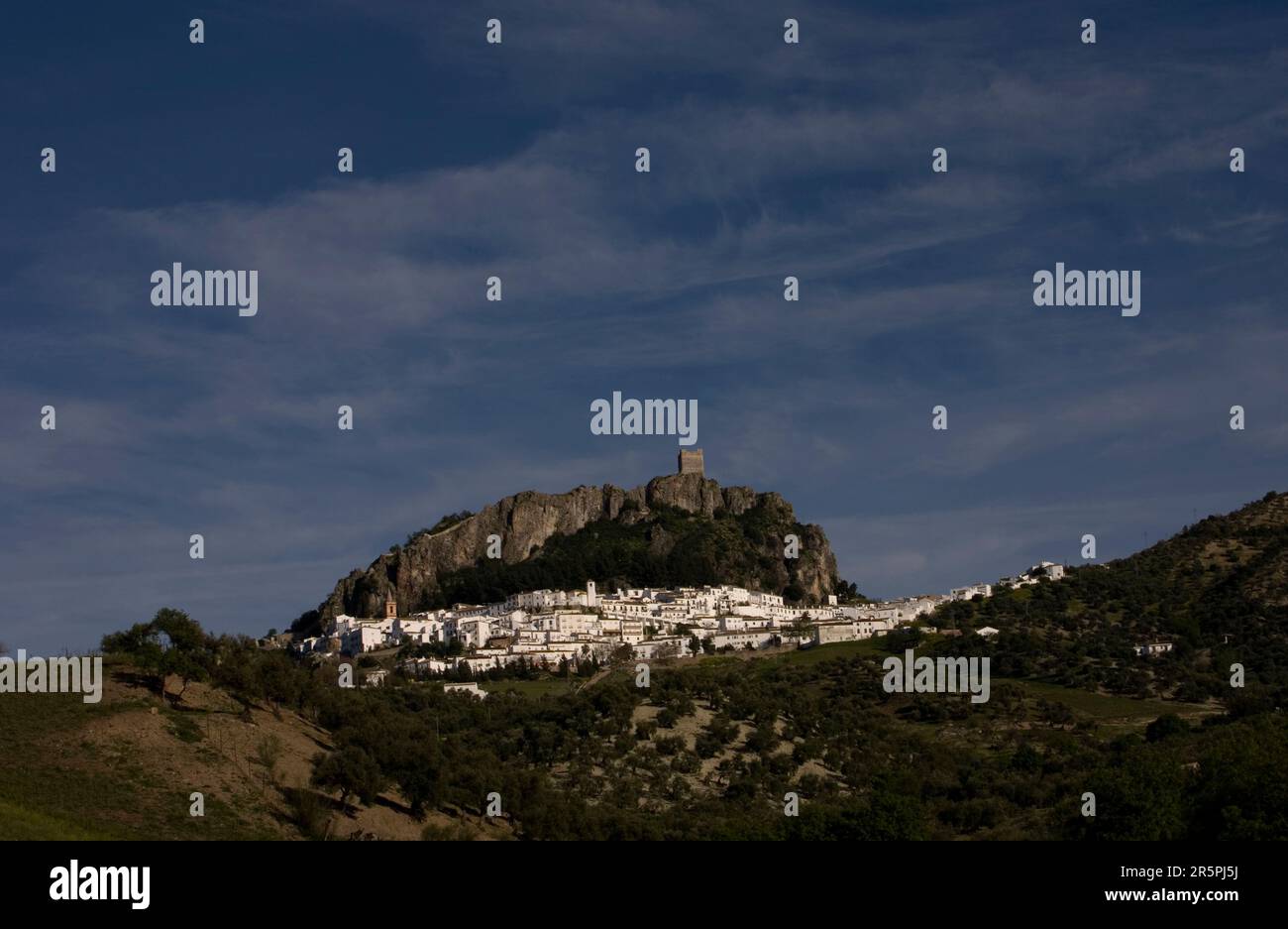 Zahara de la sierra fort hi-res stock photography and images - Alamy