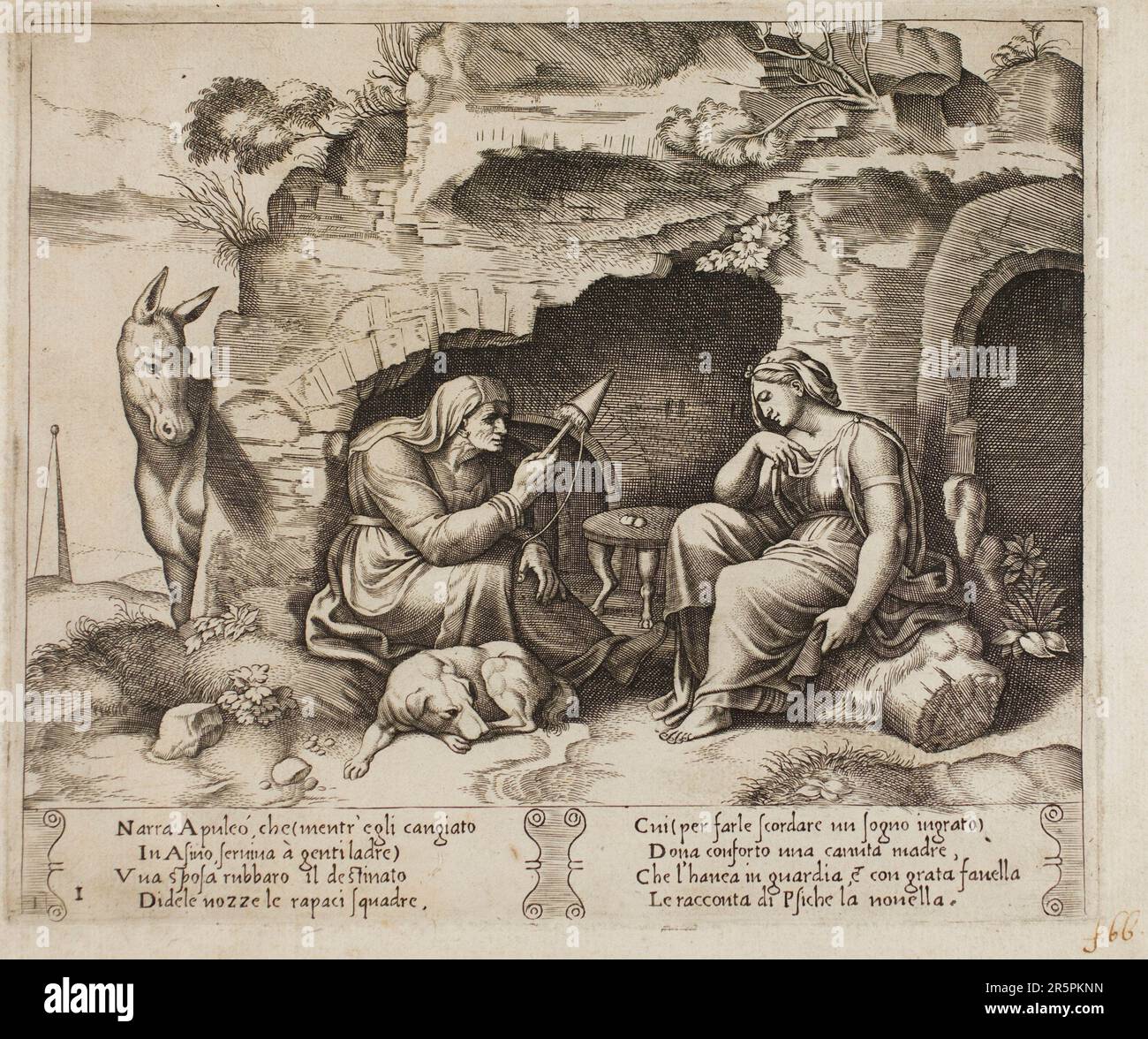 Apuleius Changed into a Donkey Date: 1530/40 Artist: Master of the Die ...