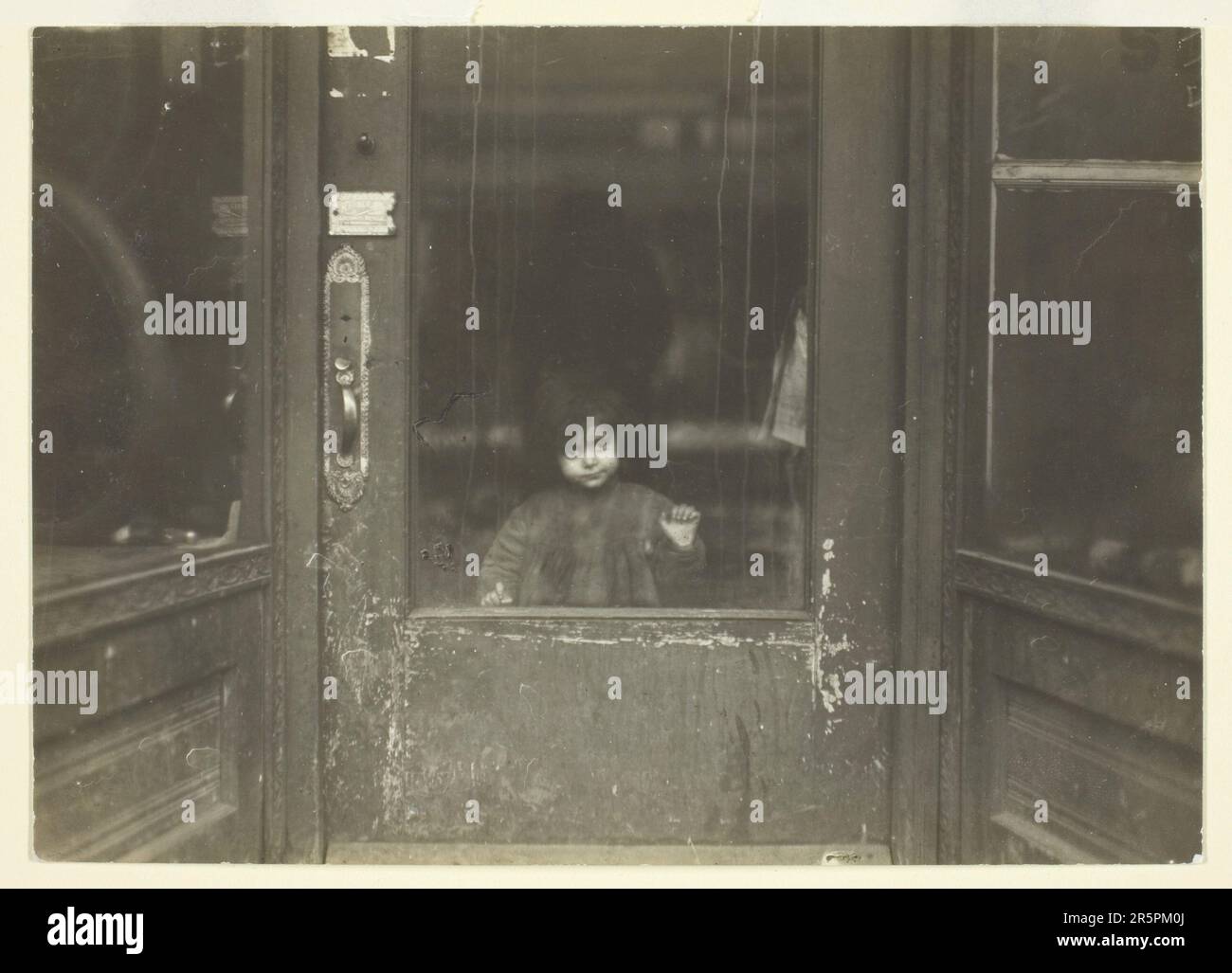 Chicago Slums Date: 1910 Artist: Lewis Wickes Hine American, 1874–1940 Stock Photo
