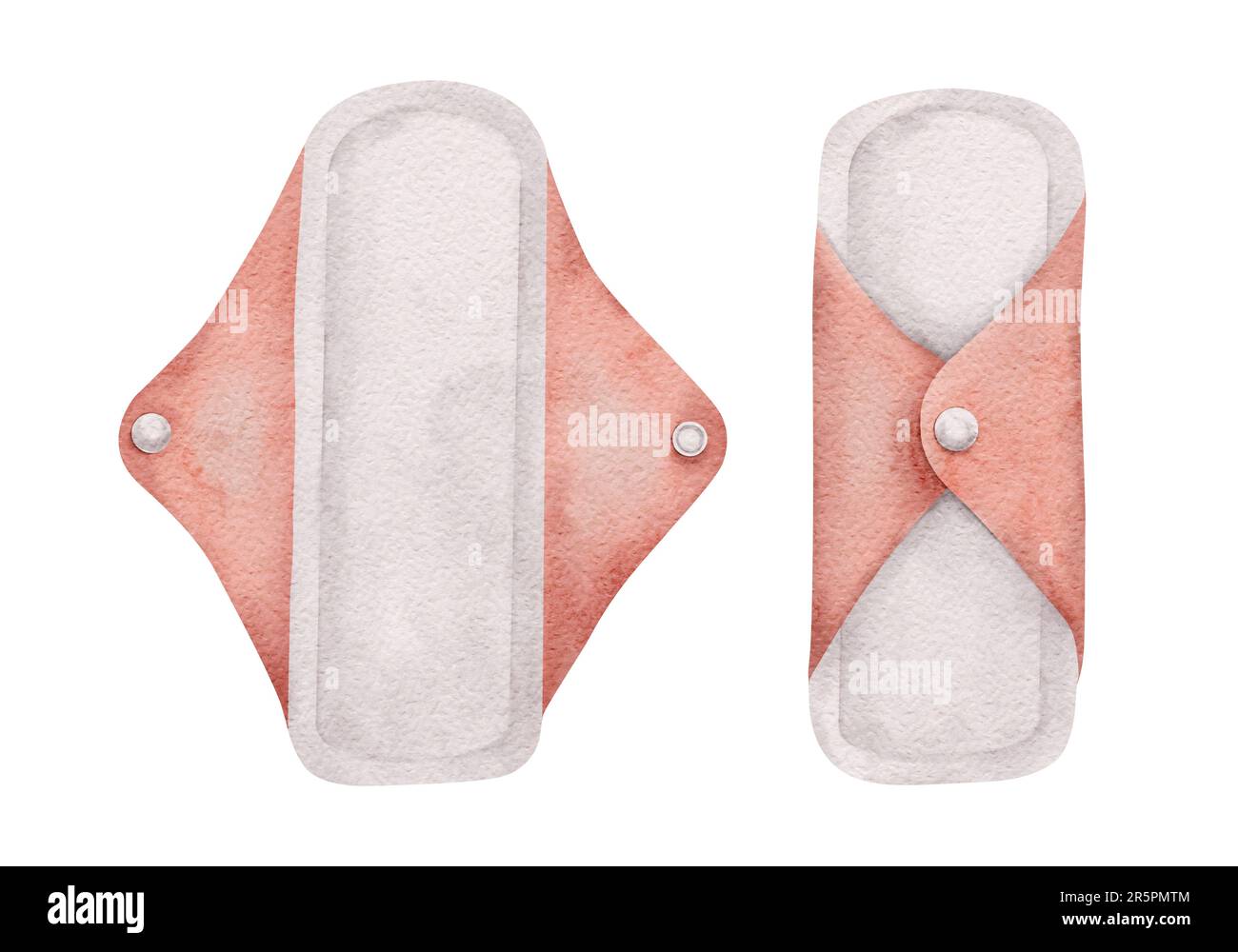 Washable Feminine hygiene products, Set of clean hygienic reusable pads