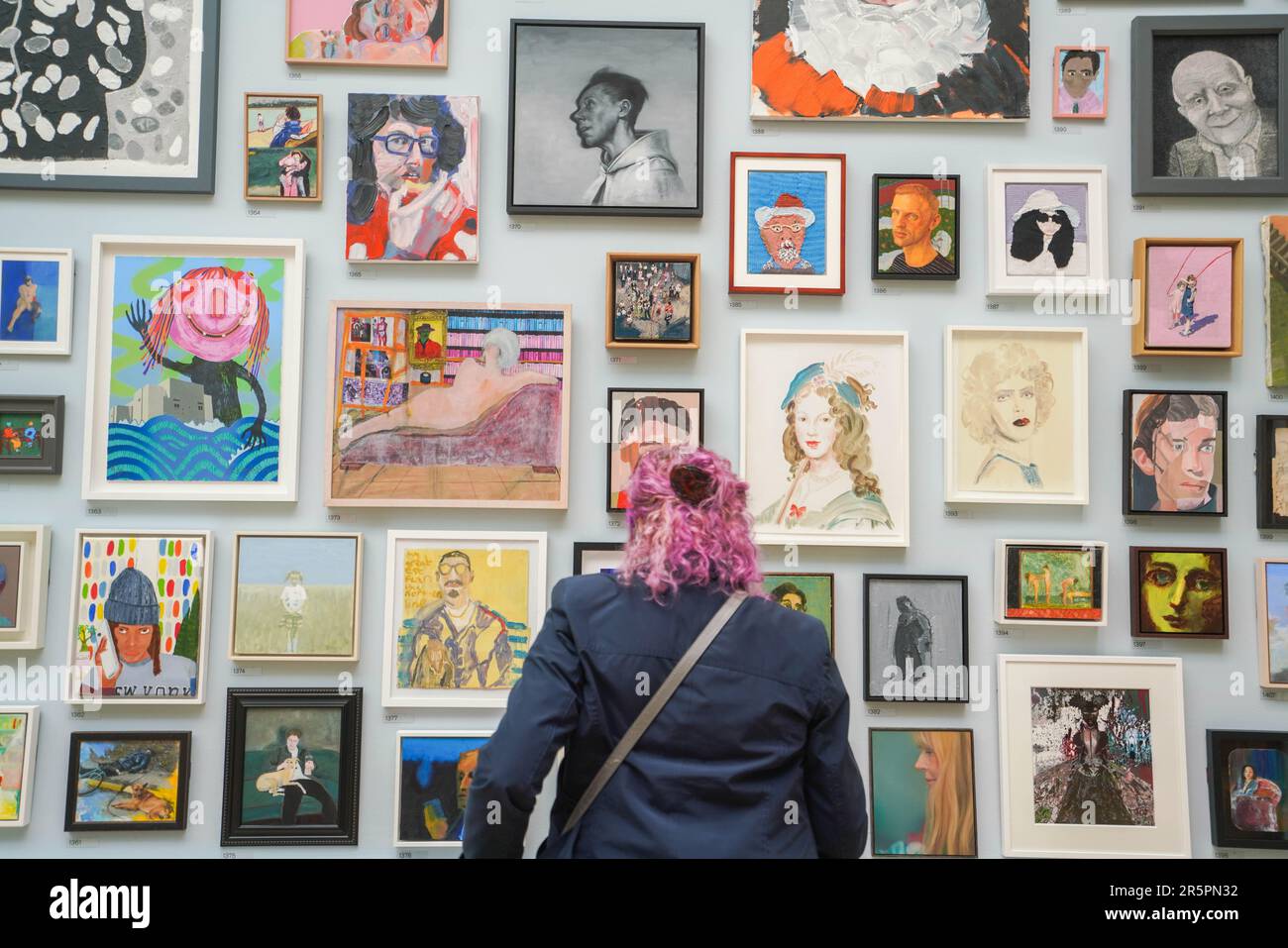 Now Introducing London UK. 5 June 2023 . Press preview of Summer Exhibition 2023 at the ...