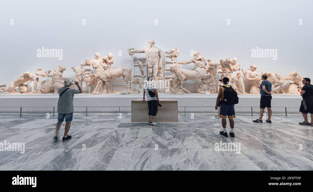 Ancient greek mythology sculptures and artefacts Stock Photo Alamy