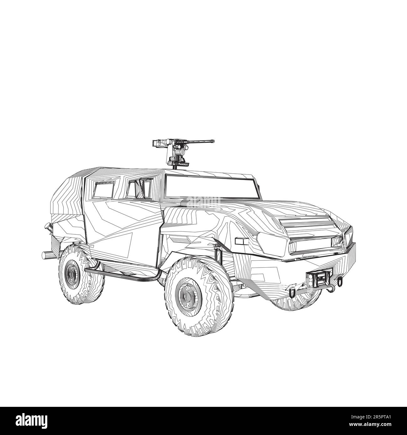 Army truck transportation for operation war vector design illustration