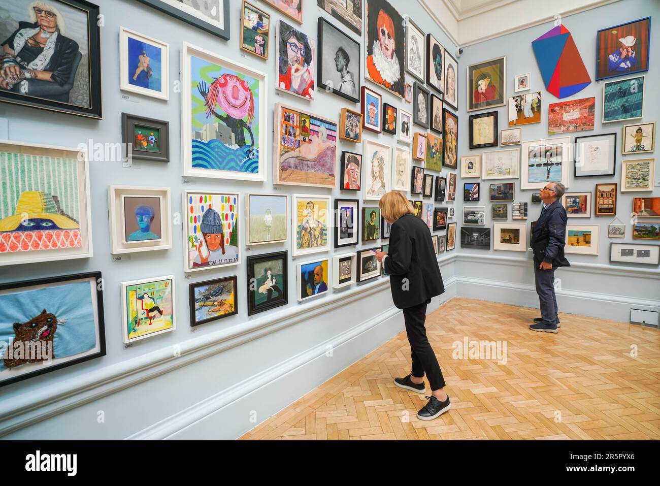 Now Introducing London UK. 5 June 2023 . Press preview of Summer Exhibition 2023 at the ...