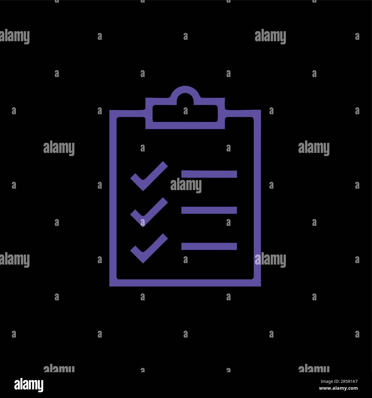 Check mark neon sign Stock Vector Images - Alamy