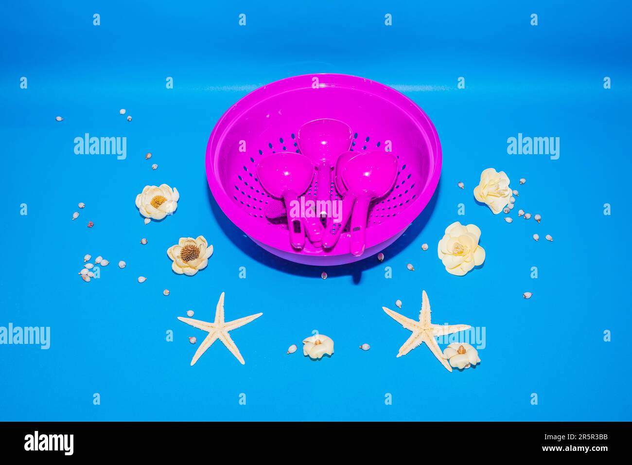 The Purple Plastic Vegetable Container Set is a versatile and