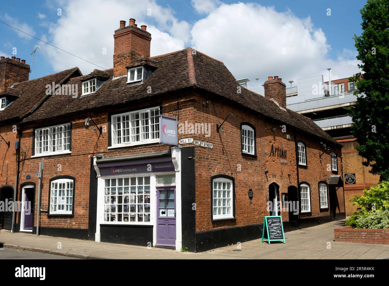 18th century houses in Hill Street/Ryley Street, Coventry, West