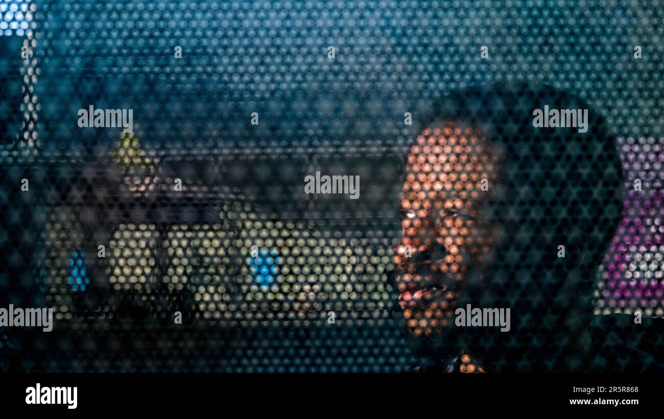 Introspective african young man hi-res stock photography and images - Alamy