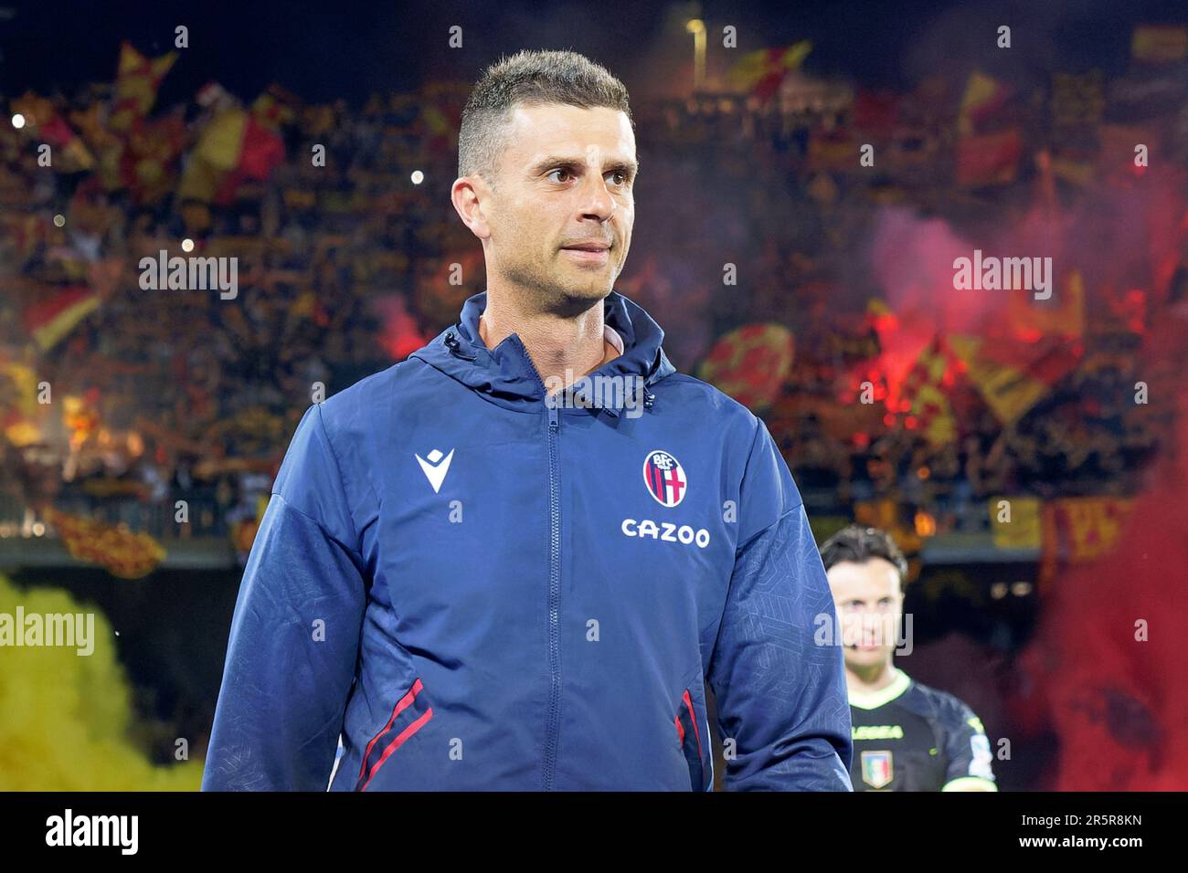 Via Del Mare stadium, Lecce, Italy, June 04, 2023, coach Thiago Motta