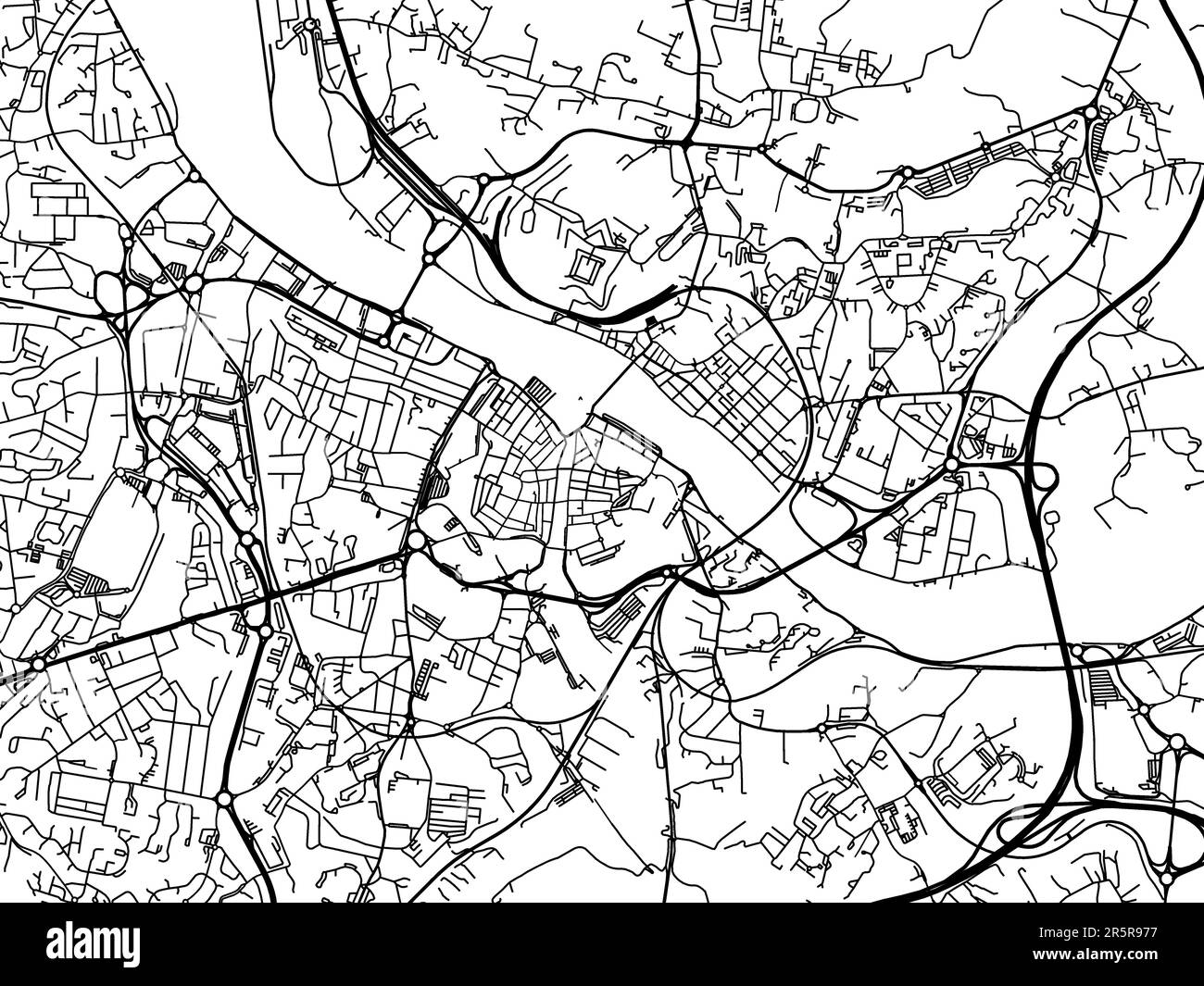 Map bayonne france Black and White Stock Photos & Images Alamy