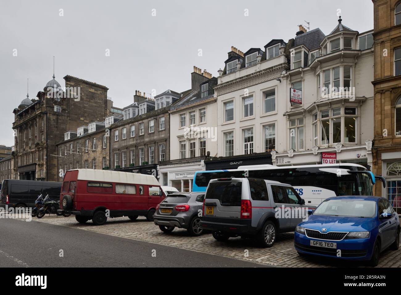 Edinburgh Scotland, UK 05 June 2023. General views of Street ahead of regeneration work