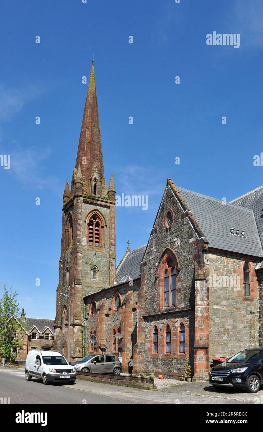 Kirkcudbright Free Church (St Mary's Church), Gladstone Place, St Mary