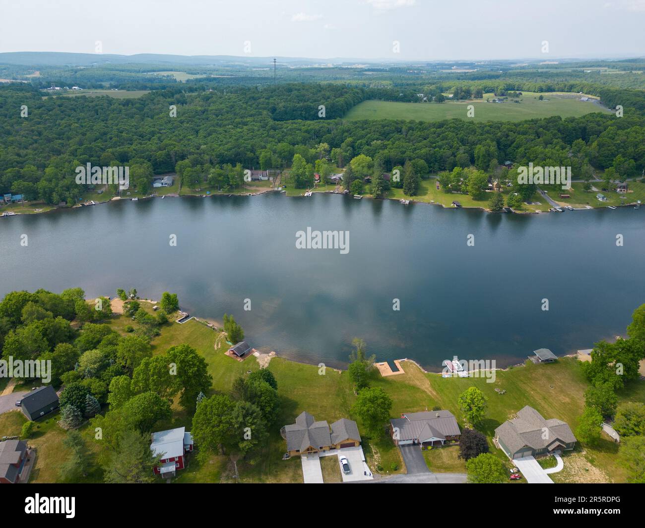 Lake Stoneycreek in Friedens, PA in summer 2023 Stock Photo Alamy