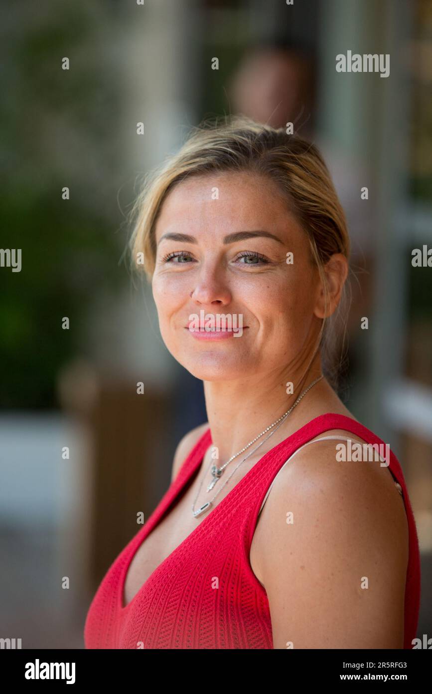 Paris, France. 05th June, 2023. Laure Boulleau at village during French