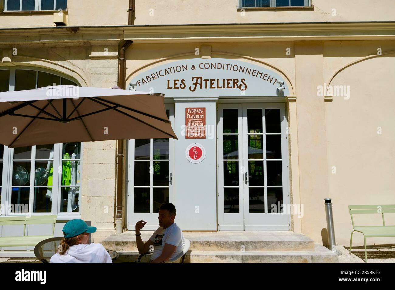 France, Cote d'Or, Flavigny sur Ozerain, labeled Les Plus Beaux