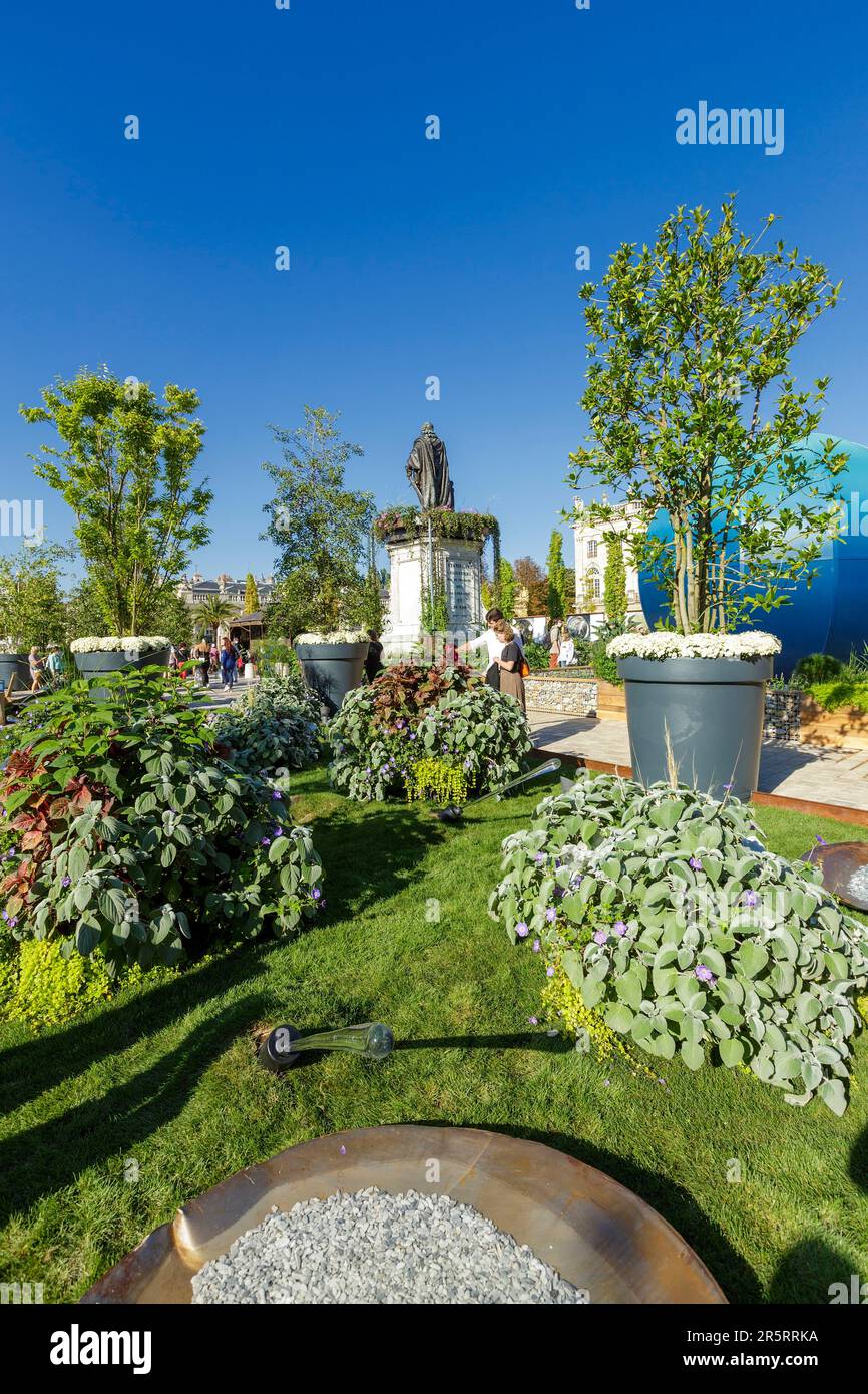 France meurthe et moselle nancy the 2021 ephemeral garden based on