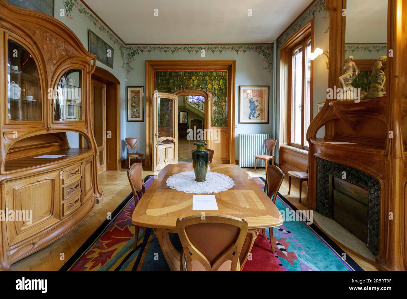 France, Meurthe Et Moselle, Nancy, Furniture Of The Small Living Room ...